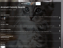Tablet Screenshot of comedy.arconati.us